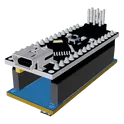 Arduino Nano Shield Template