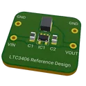 LTC3406 with 1.2V 0.6A output