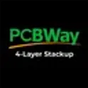 4 Layer HDI PCBWay stackup Template