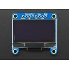 Monochrome 1.3" 128x64 OLED graphic display - STEMMA QT / Qwiic