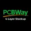PCBWay 4 Layer Stackup