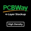 PCBWay 4 Layer HDI Stackup Template