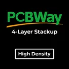 PCBWay 4 Layer HDI Stackup Template