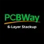 PCBWay 6 Layer Stackup