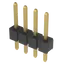 Pin Header 01x04 1.00mm Vertical