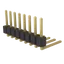 Pin Header 01x08 2.54mm Horizontal