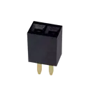 Pin Socket 01x02 2.00mm Vertical thumbnail