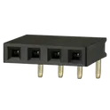 Pin Socket 01x04 2.54mm Horizontal