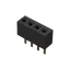 Pin Socket 01x04 1.00mm Vertical