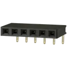 Pin Socket 01x06 2.54mm Horizontal thumbnail