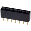 Pin Socket 01x07 2.54mm Vertical