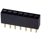 Pin Socket 01x07 2.54mm Vertical hqsC