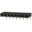 Pin Socket 01x08 2.54mm Horizontal