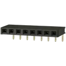 Pin Socket 01x08 2.54mm Horizontal thumbnail
