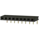 Pin Socket 01x09 2.00mm Horizontal