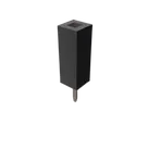 Pin Socket 1x01 P2.54mm Vertical