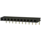 Pin Socket 01x11 2.00mm Horizontal