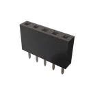 Pin Socket 1x05 P2.54mm Vertical