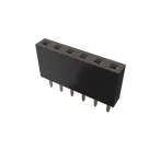 Pin Socket 1x06 P2.54mm Vertical