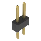 Pin Header 02x01 2.54mm Vertical