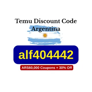 🇦🇷 Temu Discount Code Argentina 2025 – Verified & Updated Deals: ARS60,000 Coupons + 30% Off with [alf404442]
