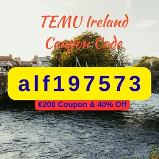 🇮🇪 Temu Coupon Code Ireland [alf197573] – 2025 Upgrade: €200 in Coupons + 40 % Off + Free Gift