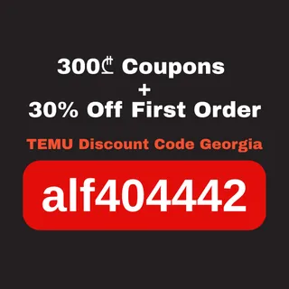 🇬🇪 Georgia → Temu Discount Code {alf404442}: 300₾ Coupons + 30% Off First Order