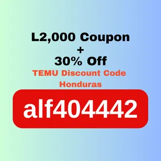 🇭🇳 Honduras → Temu Discount Code {alf404442} – L2,000 Coupon Pack + 30% Off First Order