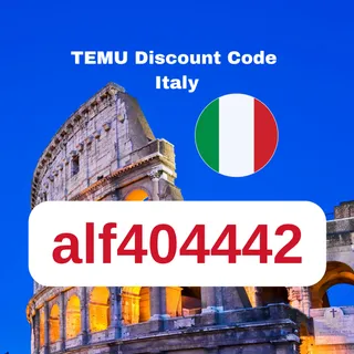 ⚡ Upgraded Temu Discount Code Italy {alf404442} – Get €100 Coupons + 30% Off Your First Order