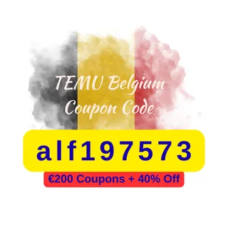 🇧🇪 Temu Coupon Code Belgium [alf197573] – Updated 2025 Offer: €200 Coupons + 40% Off + Free Gift