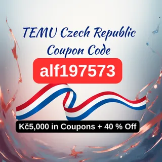 🇨🇿 Temu Coupon Code Czech Republic [alf197573] – 2025 Upgrade: Kč5,000 in Coupons + 40 % Off + Free Gift