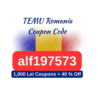 🇷🇴 Temu Coupon Code Romania [alf197573] – 2025 Update: 1,000 Lei in Coupons + 40 % Off + Free Gift