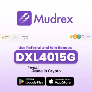 Mudrex Referral Code DXL4015G 2026 Sign Up Bonus