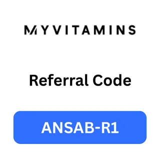 Myvitamins Referral Code 2026 "ANSAB-R1" Get £10 Discount On First Order