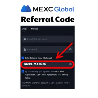 How to Use MEXC Referral Code "mexc-MX2026" and Get Up to 8000 USDT
