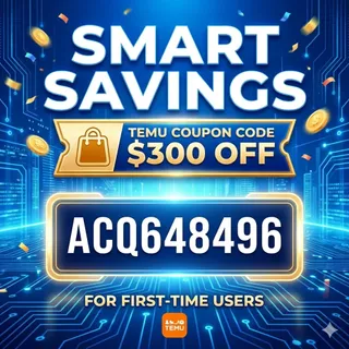 ⫅Smart Savings⫆ Temu Coupon Code $300 Off ⤕ ["ACQ648496"] For First-time Users 