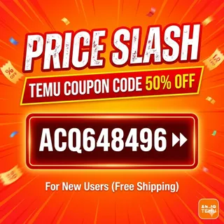 ⫅Price Slash⫆ Temu Coupon Code 50% Off ⏭ ["ACQ648496"] For New Users (Free Shipping) 