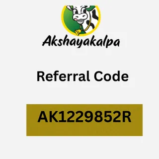 Akshayakalpa App Referral Code "AK1229852R" Get 250Rs Cashback