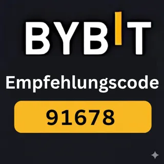 Bybit Empfehlungs­code "91678“ – Erhalten Sie 10 % Rabatt auf die Handelsgebühren