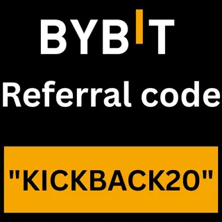 Bybit Referral code "KICKBACK20" Get 20% Off On Trading Fees