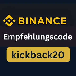Binance Empfehlungs­code  "kickback20“ – Erhalten Sie 10 % Rabatt auf die Handelsgebühren