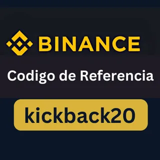 Codigo de Referencia binance "kickback20"