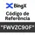 codigodereferenciabingxfwvzc90f