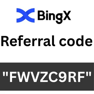 Bingx Referral Code "FWVZC9RF" Get Upto 50% Off  On Trading Fees