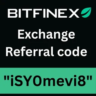 Bitfinex Exchange Referral Code "iSY0mevi8" Get Upto 50% Off  On Trading Fees