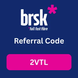 Brsk Referral Code  “2VTL” Get £50 of Amazon Giftcard
