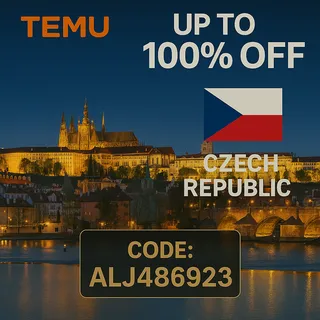 Temu Coupon Code Czech Republic [alj486923] – Get Kč2,800 in Coupons + 30% Off Your First Order