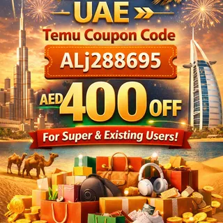 [NeW]UAE TemU Coupon Code AED400 off [{"ALj288695"}] For New & Existing Users