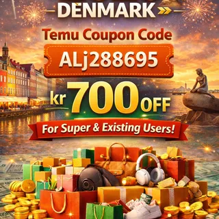 [NeW]Denmark TemU Coupon Code kr700 off [{"ALj288695"}] For New & Existing Users