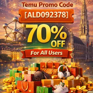 ©› Belgium ⪼ Temu Promo Code 70% off [{ALD092378}] For All Users